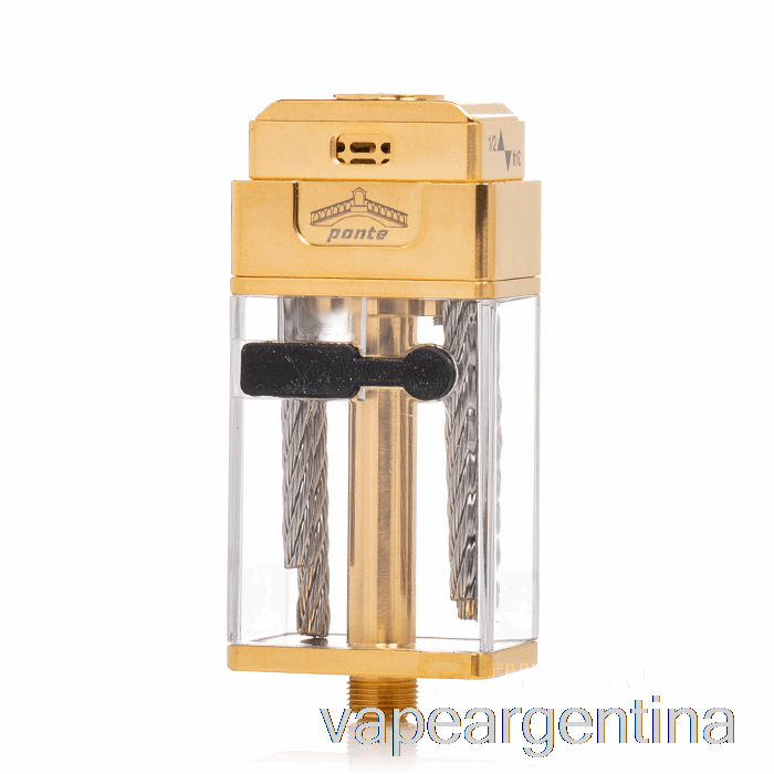 Orca Vape X Mrjustright1 Ponte Xl Rdta Stubby Tank Gold Vape Descartable